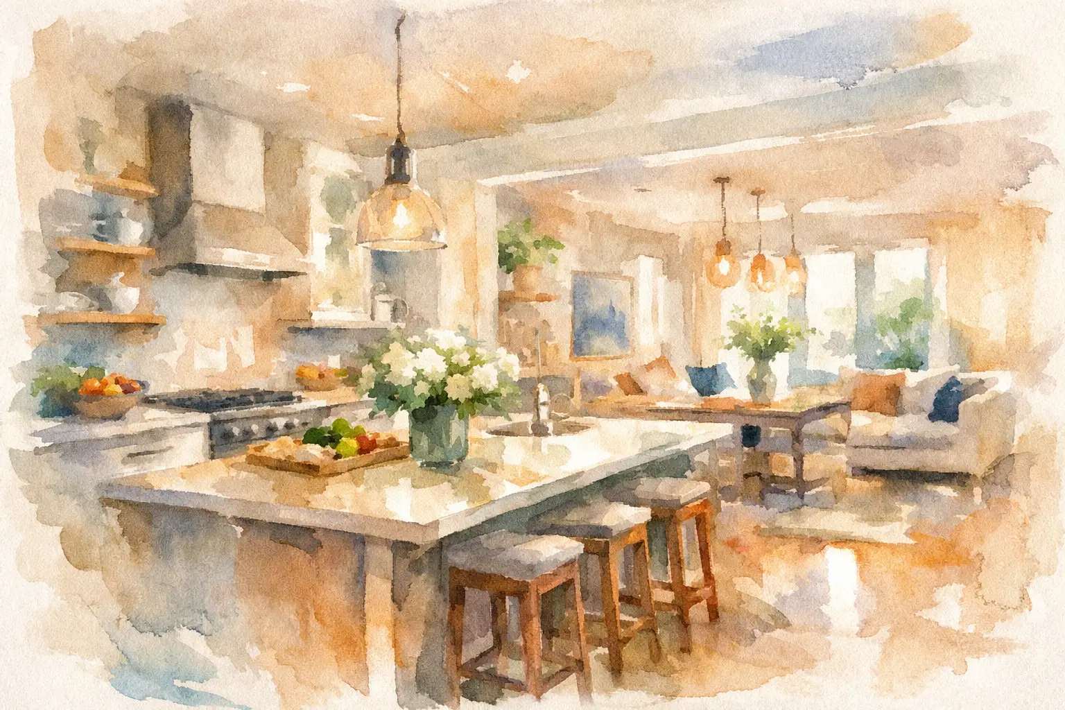 10 Open Concept Kitchen Remodel Ideas