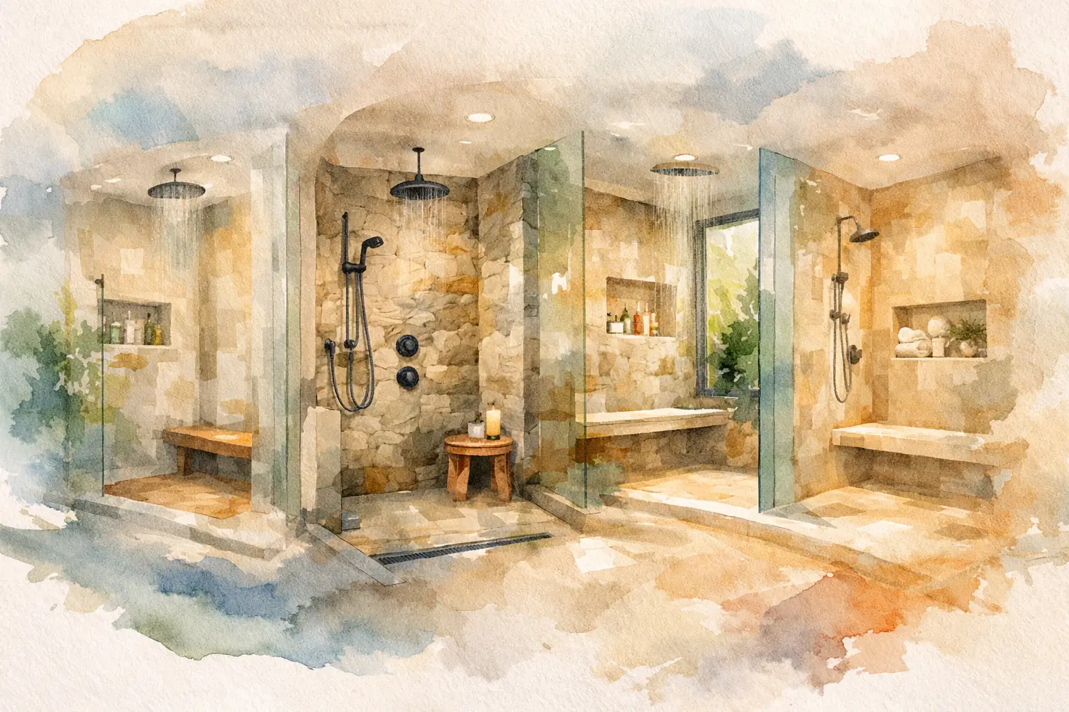 10 Walk In Shower Remodel Ideas