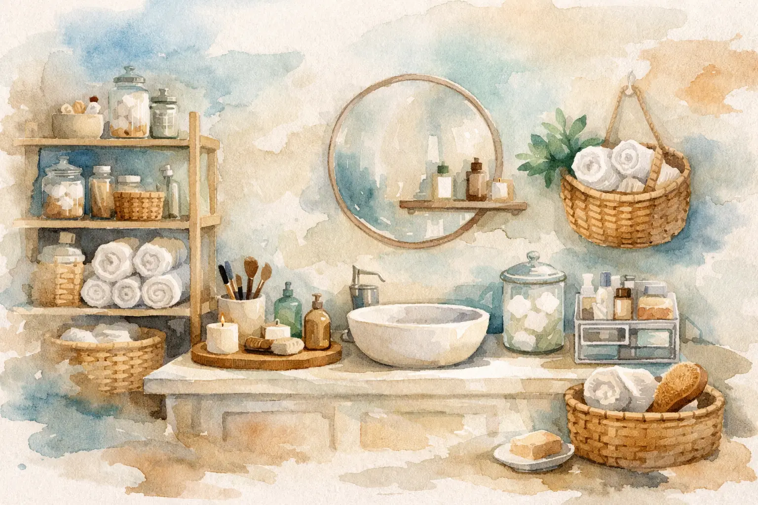 12 Best Bathroom Organization Upgrades for Homes