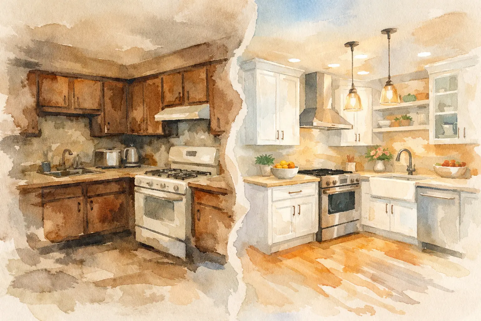 9 Kitchen Refacing Before After Examples