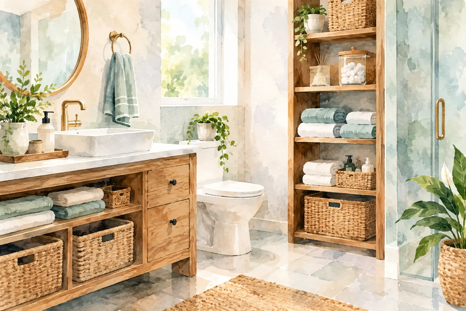 Best Bathroom Storage Solutions for Real Life
