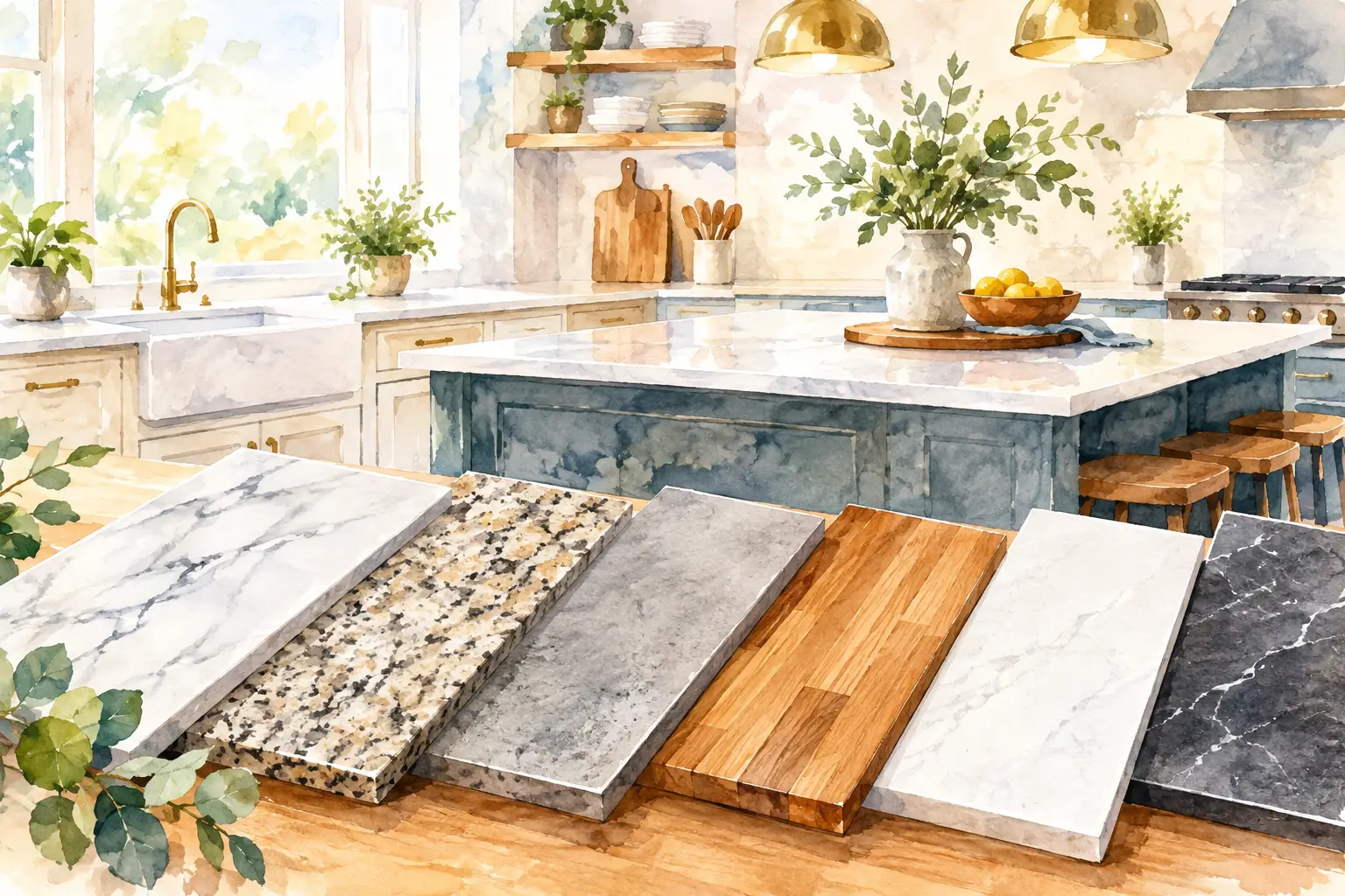 Best Kitchen Countertop Materials for Your Home