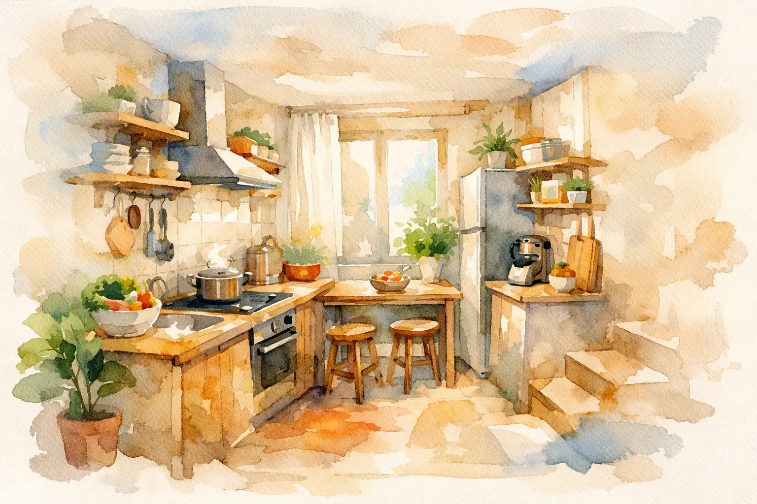 Best Kitchen Layout for Small Space Homes