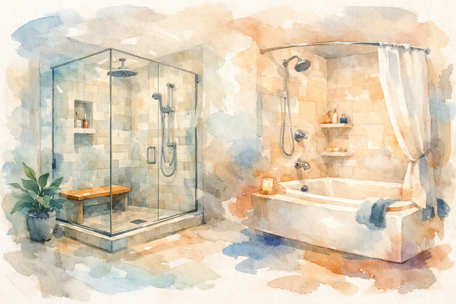 Custom Shower vs Tub Shower: Which Fits Best?