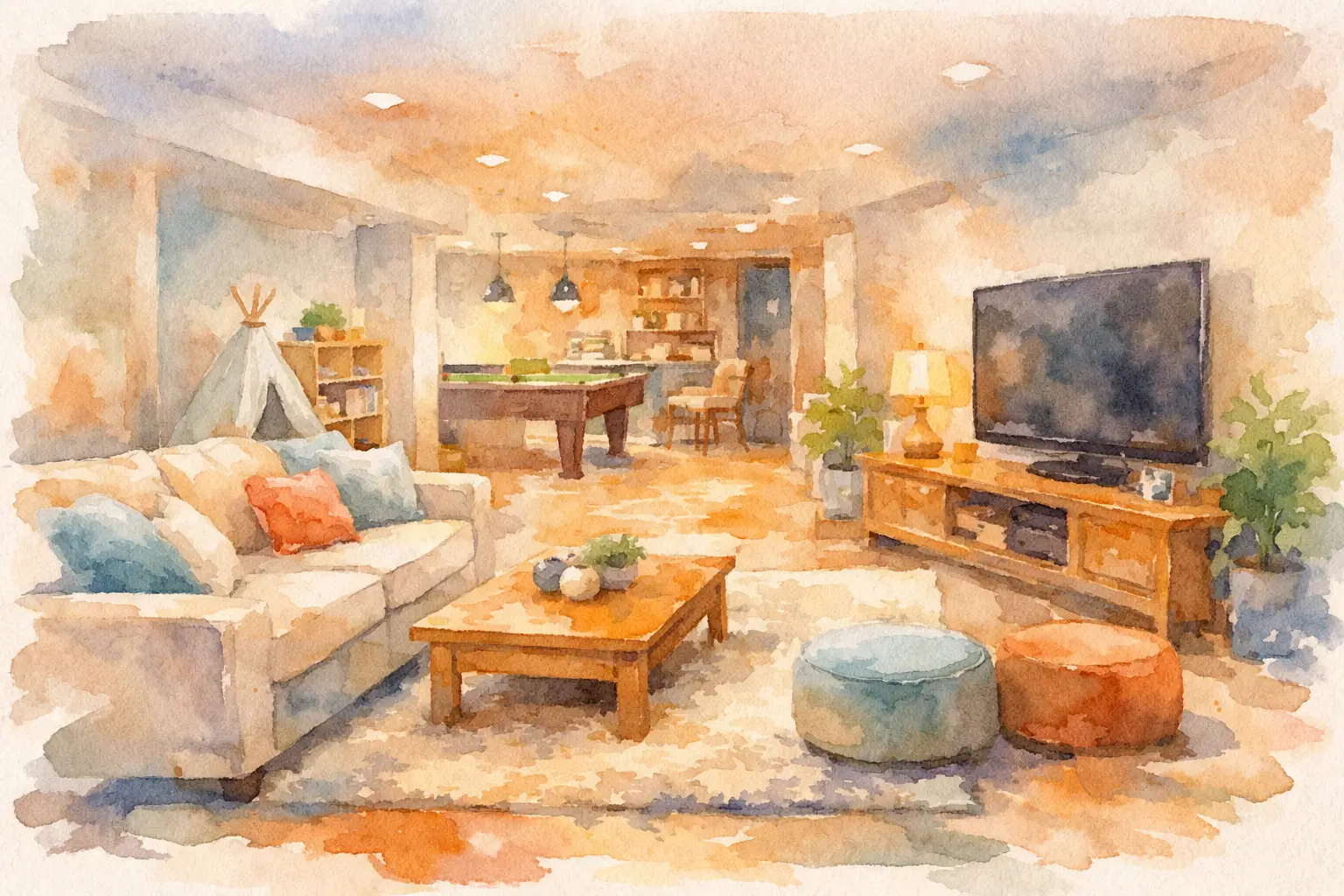 Family Room Basement Conversion Ideas That Work