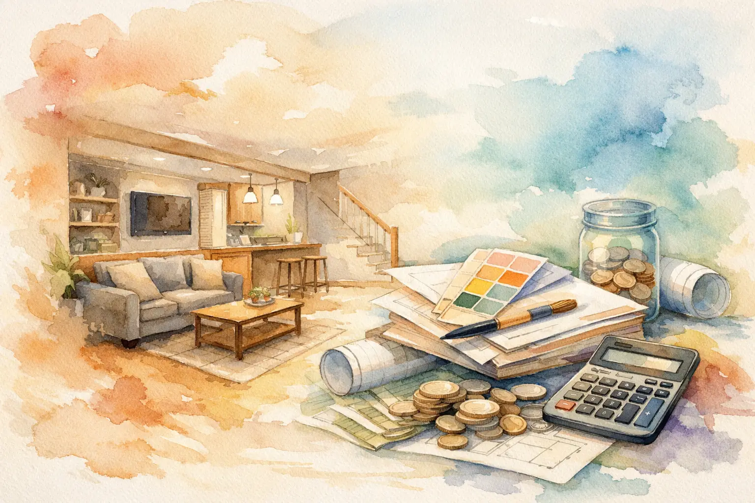 How to Budget a Basement Remodel With Confidence