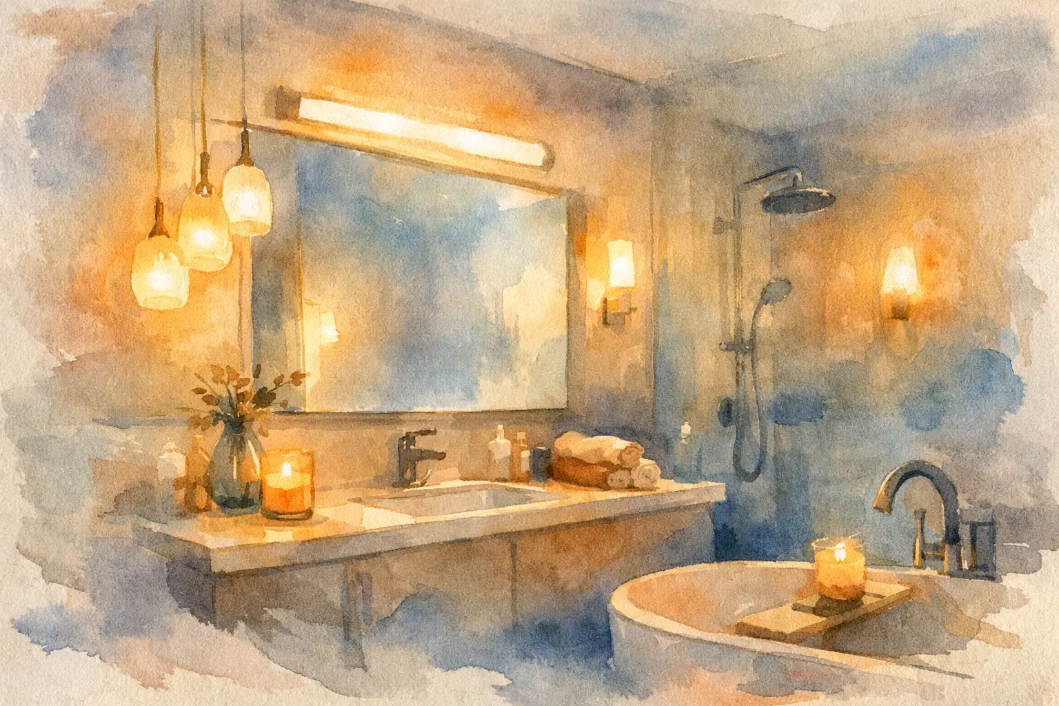 How to Design Bathroom Lighting That Works