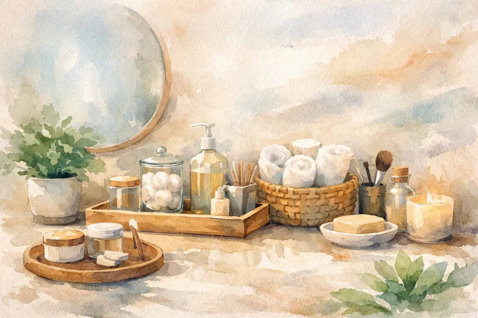How to Maximize Bathroom Counter Space at Home