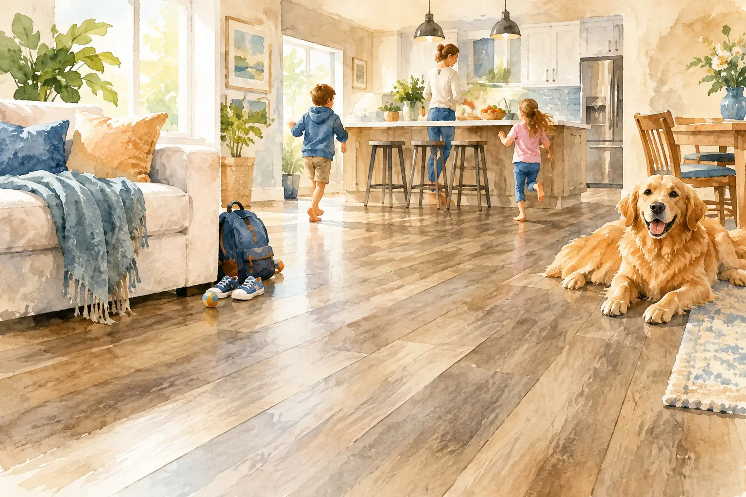 Vinyl Plank Flooring Review for Busy Homes